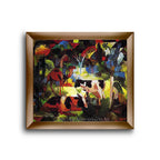 Modern Flat Gold Frame