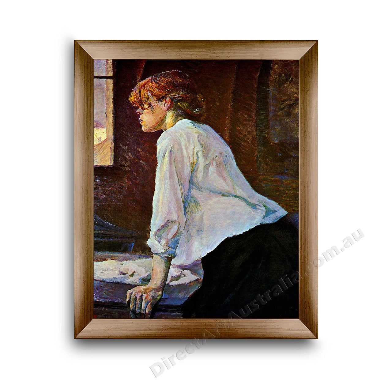 Modern Flat Gold Frame