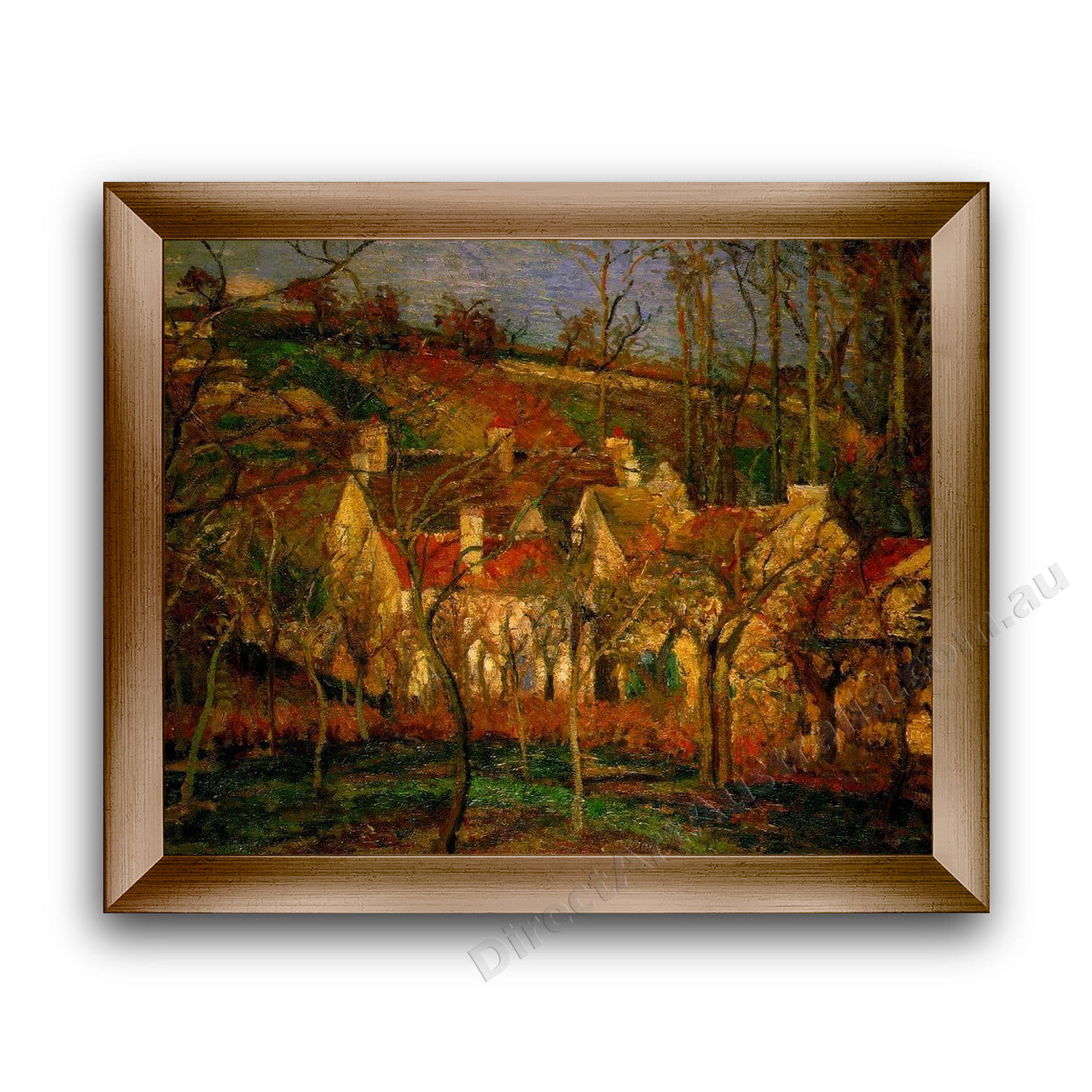 Modern Flat Gold Frame