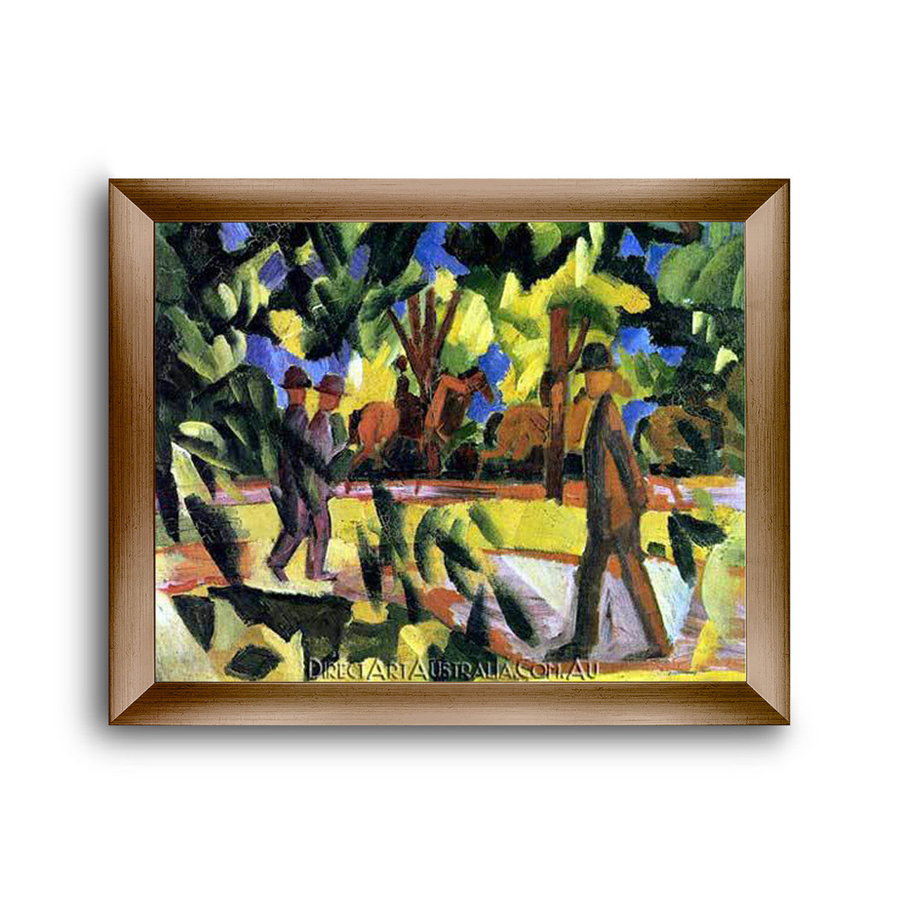 Modern Flat Gold Frame