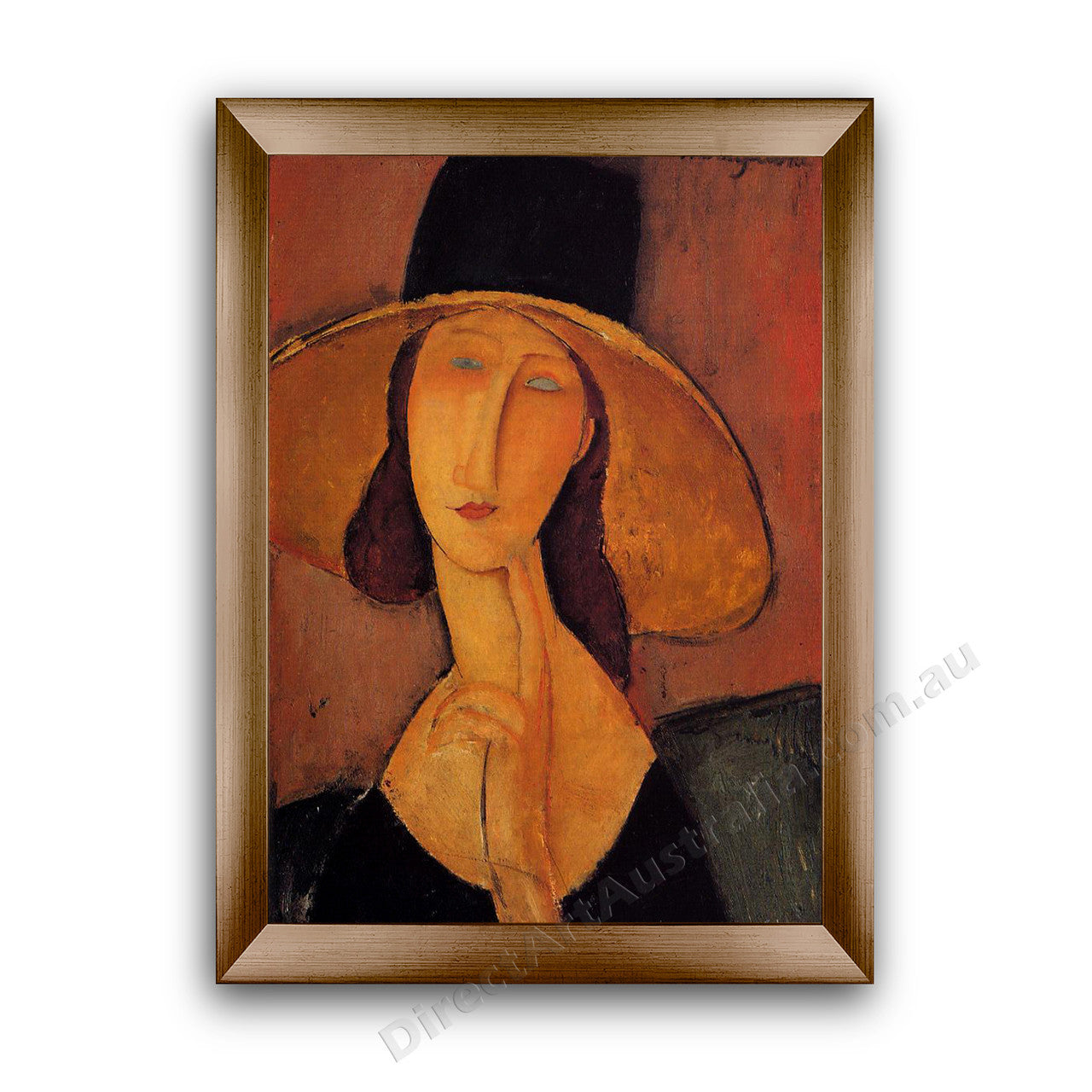 Modern Flat Gold Frame