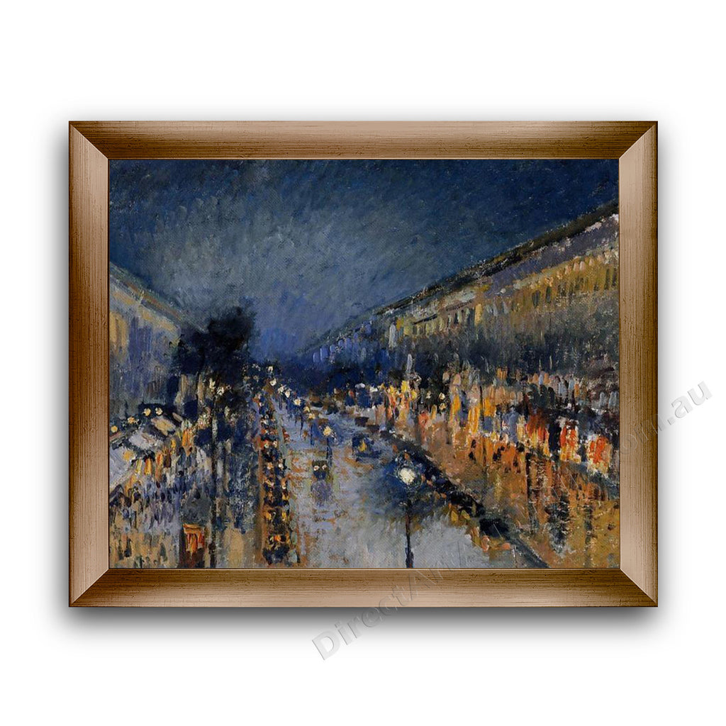 Modern Flat Gold Frame