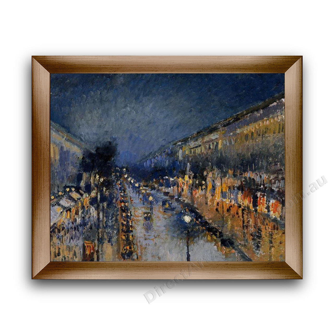 Modern Flat Gold Frame