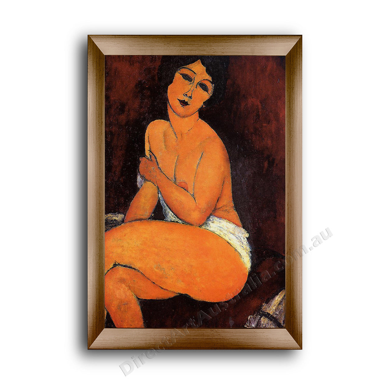 Modern Flat Gold Frame