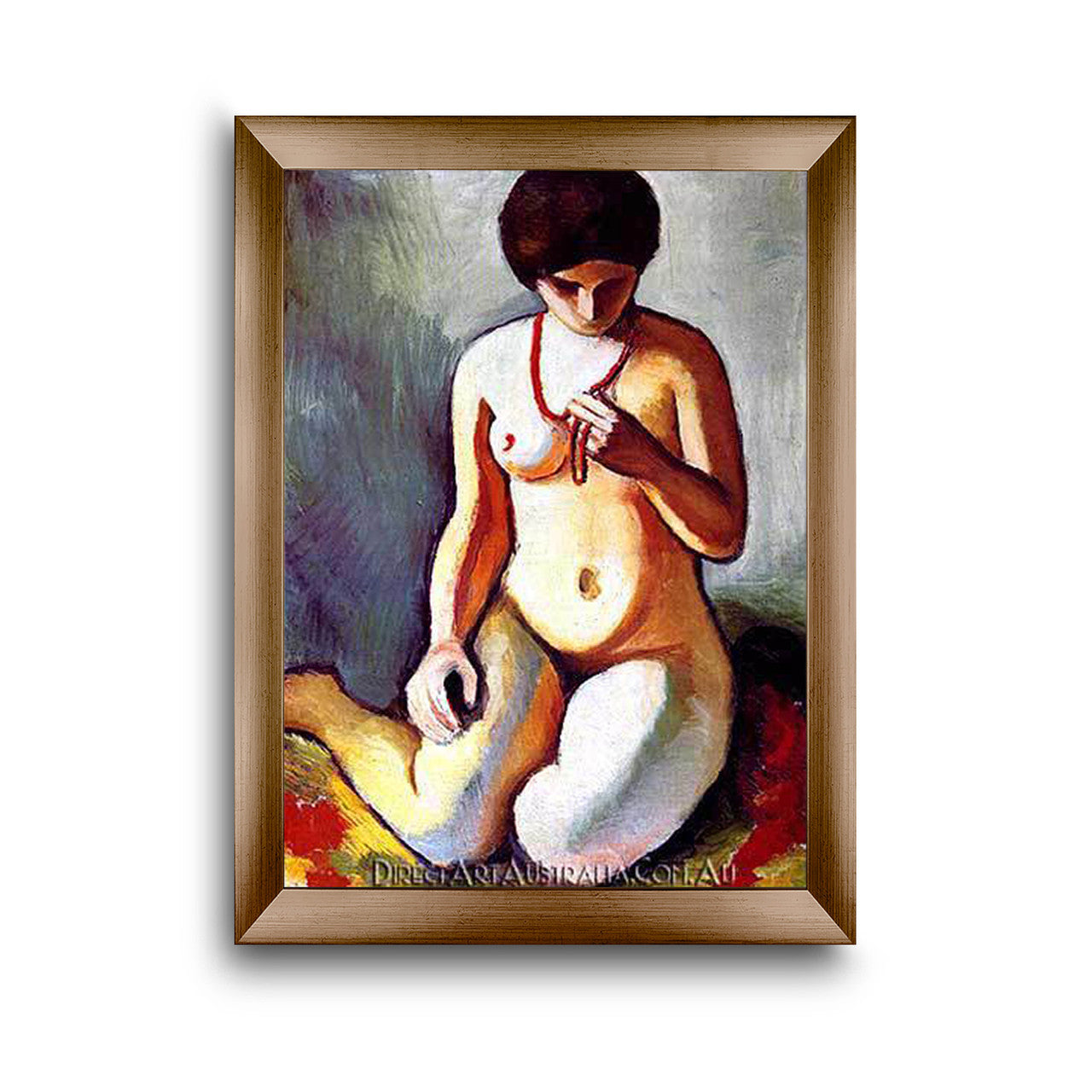 Modern Flat Gold Frame