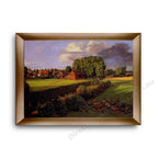 Modern Flat Gold Frame