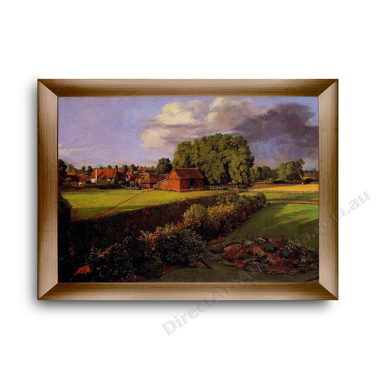 Modern Flat Gold Frame
