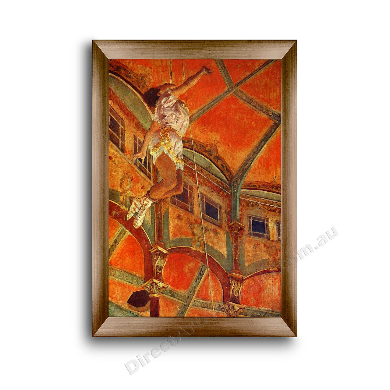 Modern Flat Gold Frame