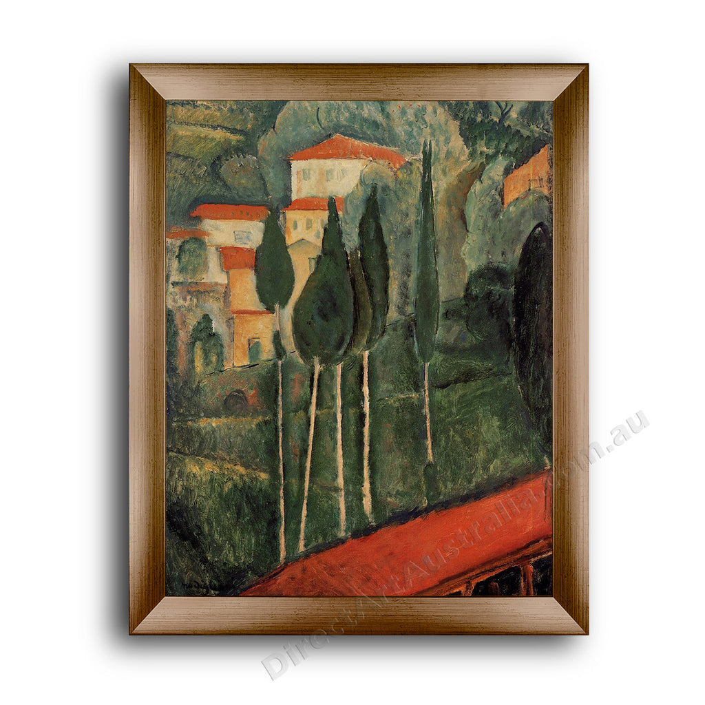 Modern Flat Gold Frame