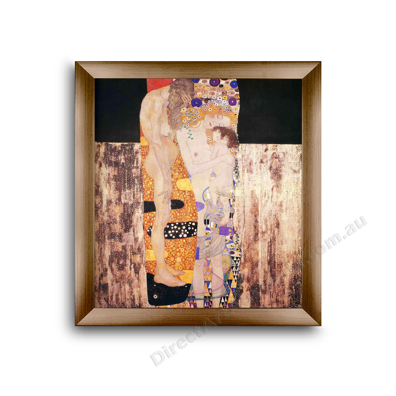 Modern Flat Gold Frame