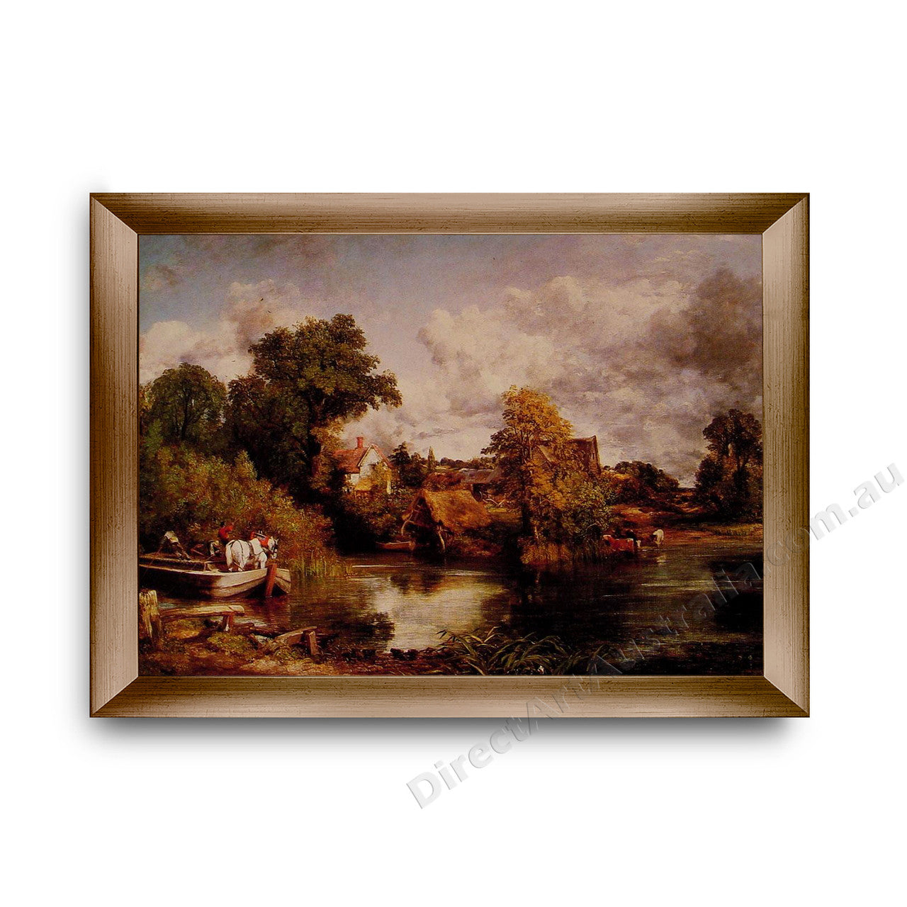Modern Flat Gold Frame