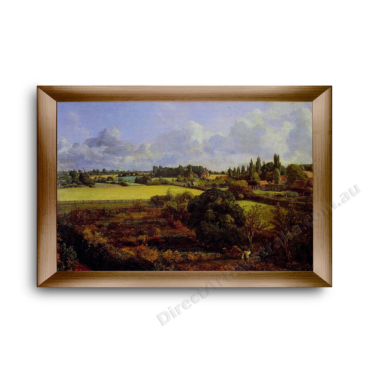 Modern Flat Gold Frame
