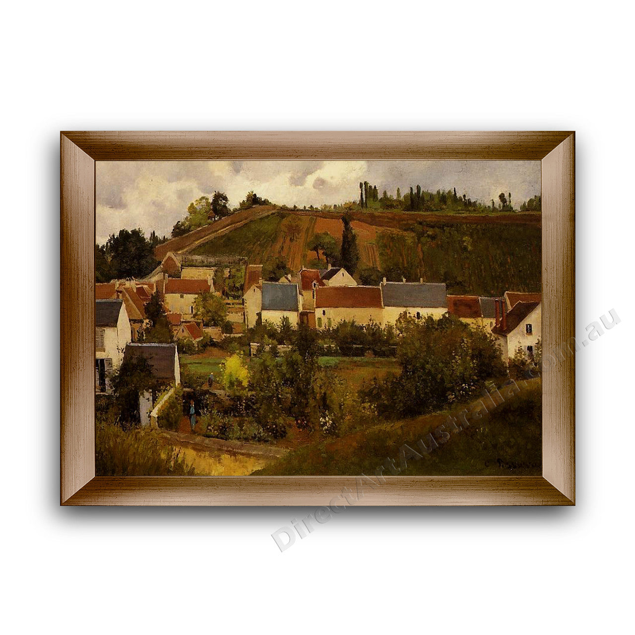 Modern Flat Gold Frame