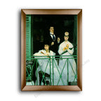 Modern Flat Gold Frame