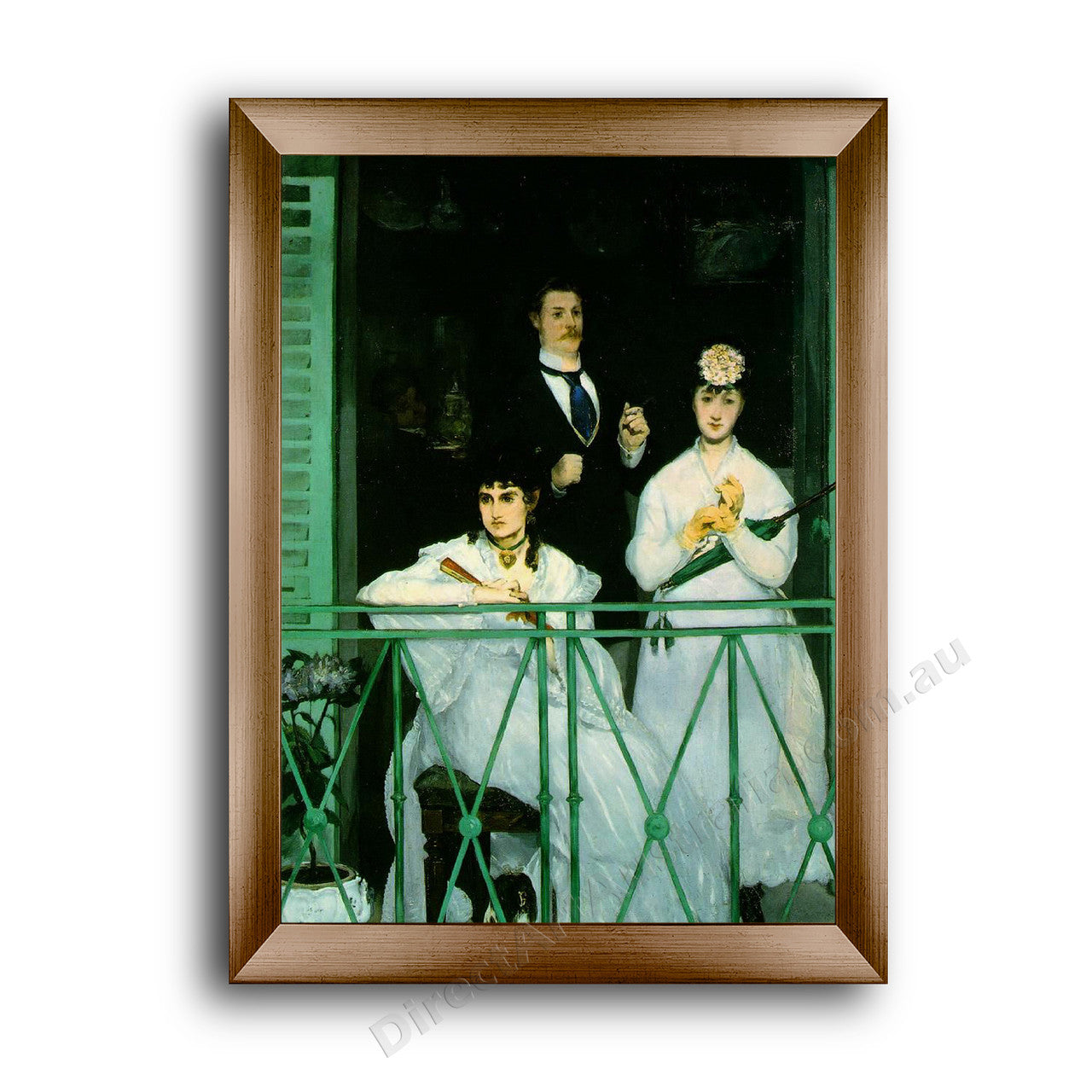 Modern Flat Gold Frame