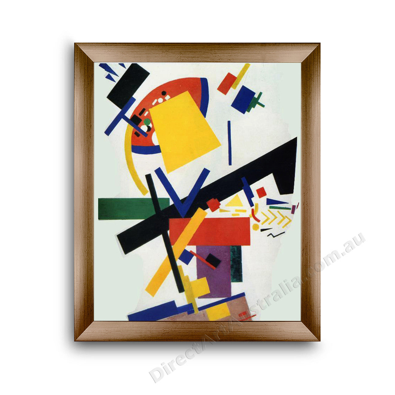 Modern Flat Gold Frame