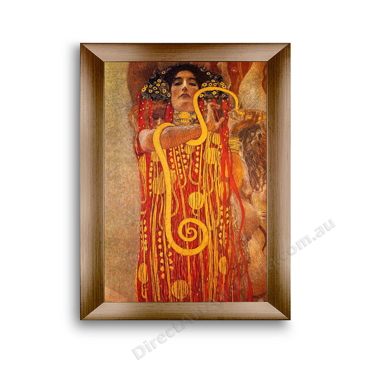 Modern Flat Gold Frame