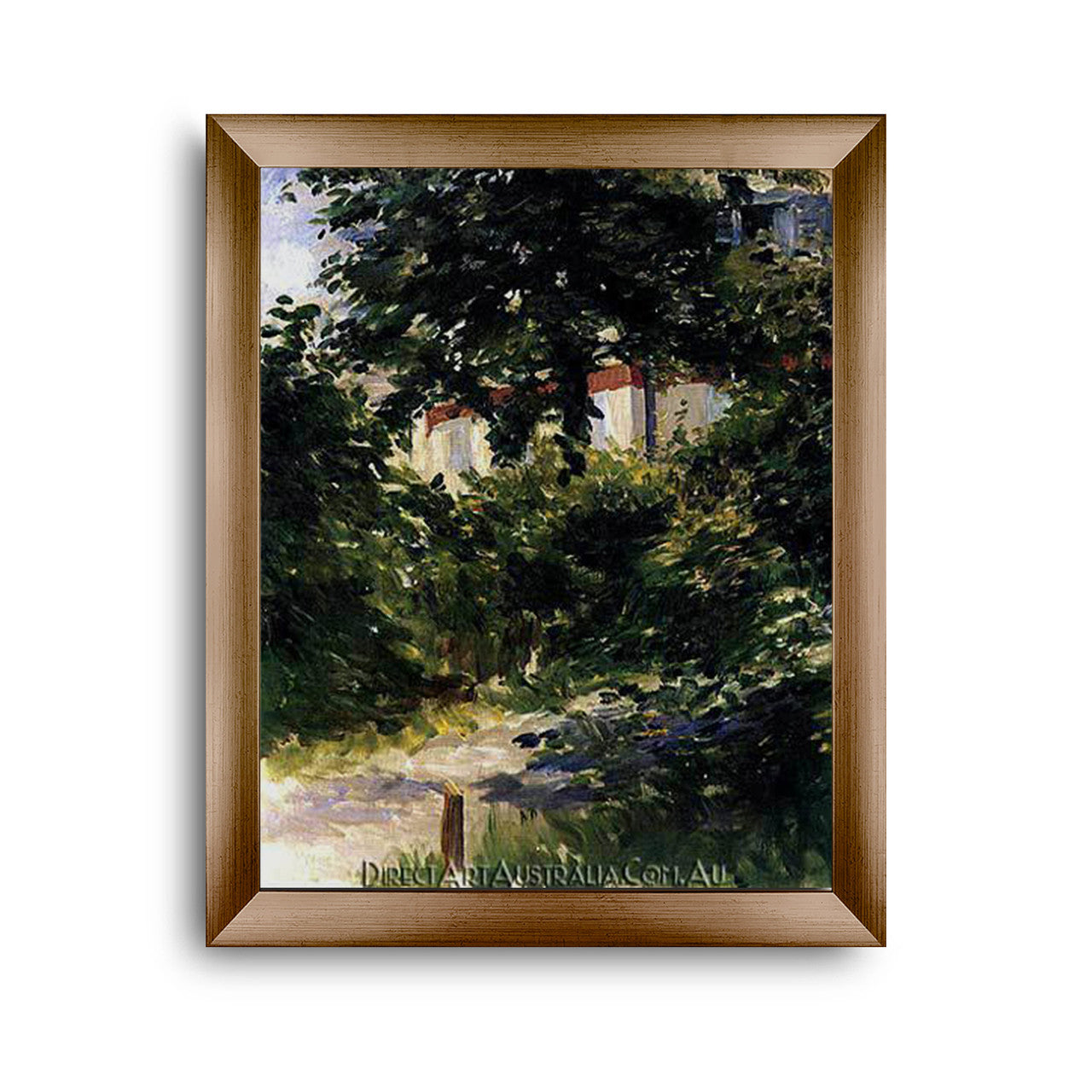 Modern Flat Gold Frame