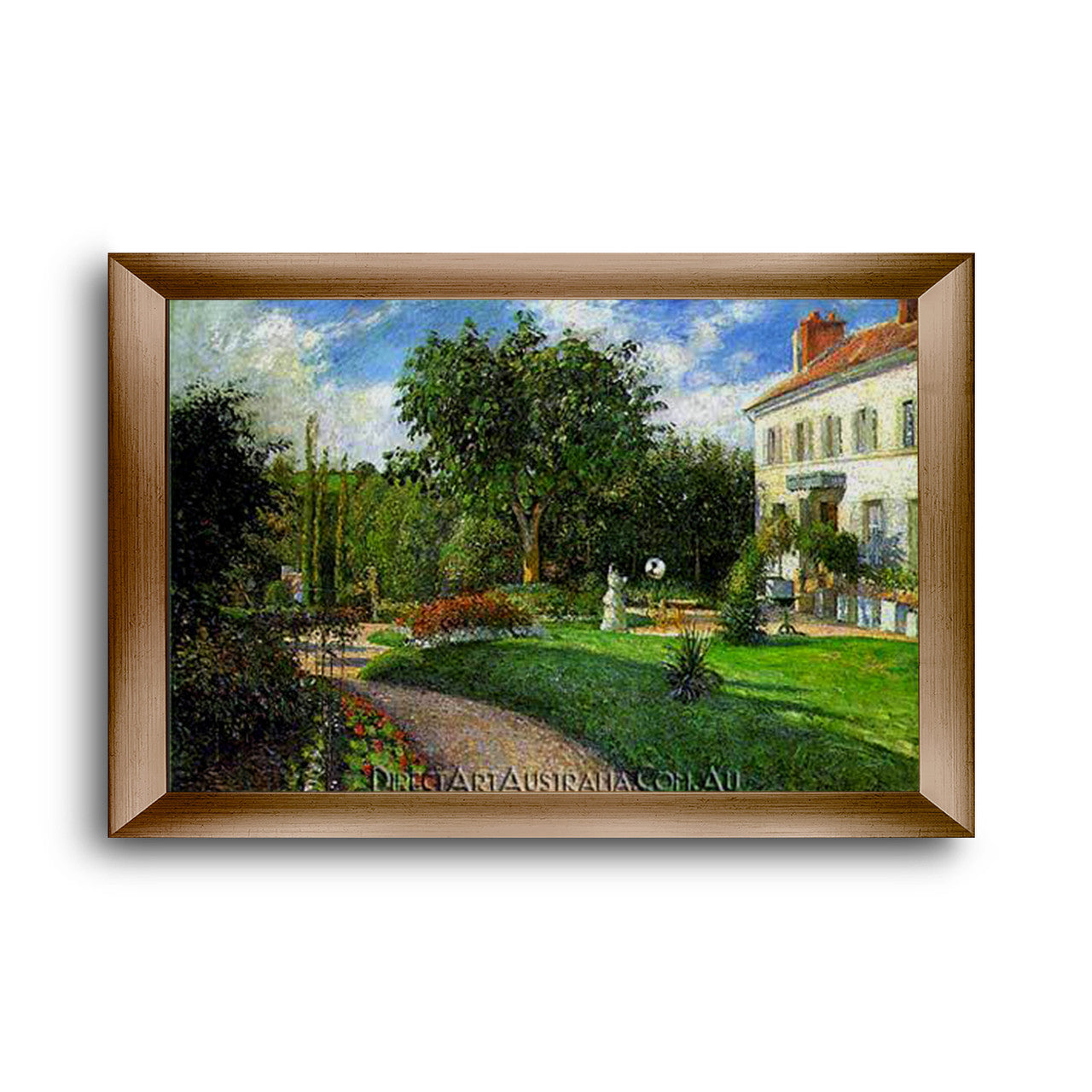 Modern Flat Gold Frame