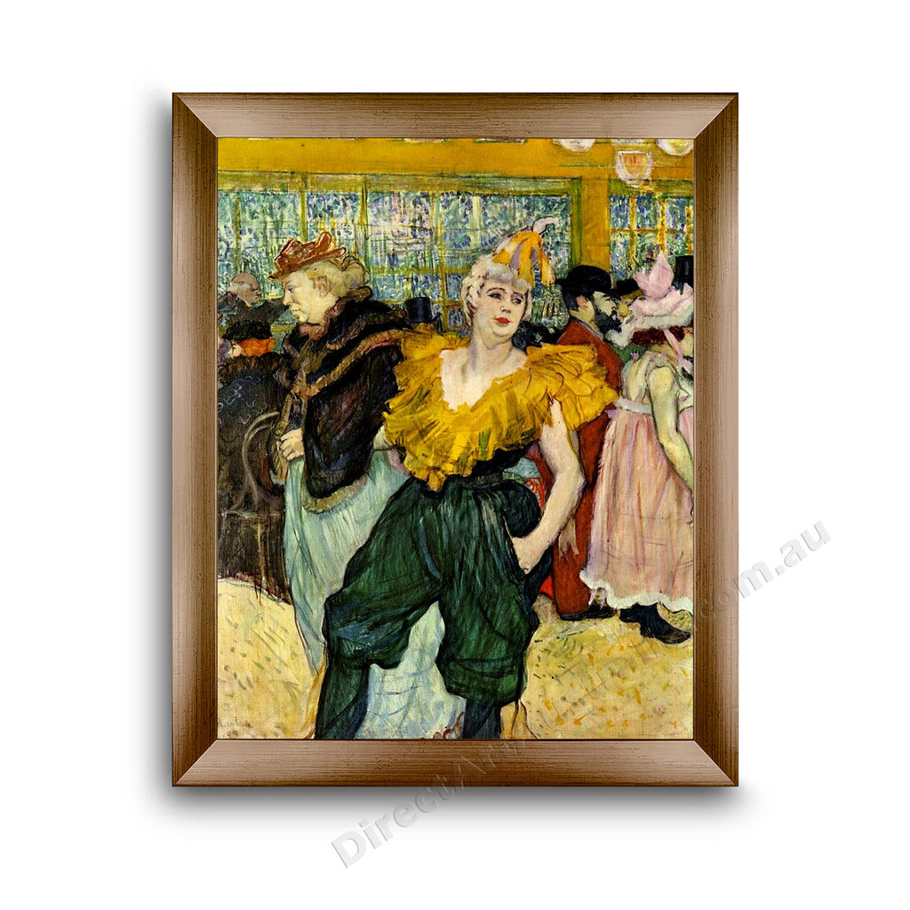 Modern Flat Gold Frame