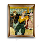 Modern Flat Gold Frame