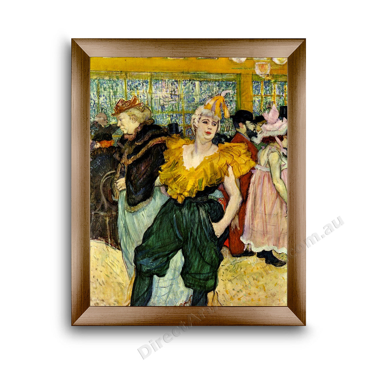 Modern Flat Gold Frame