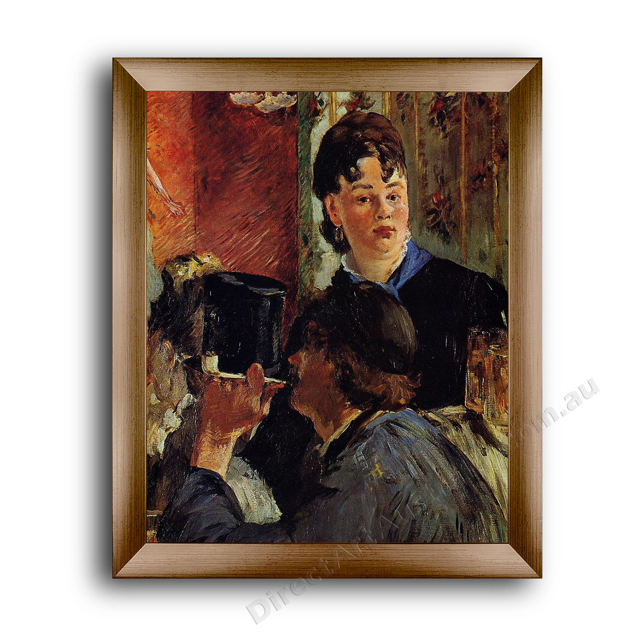 Modern Flat Gold Frame