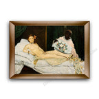 Modern Flat Gold Frame