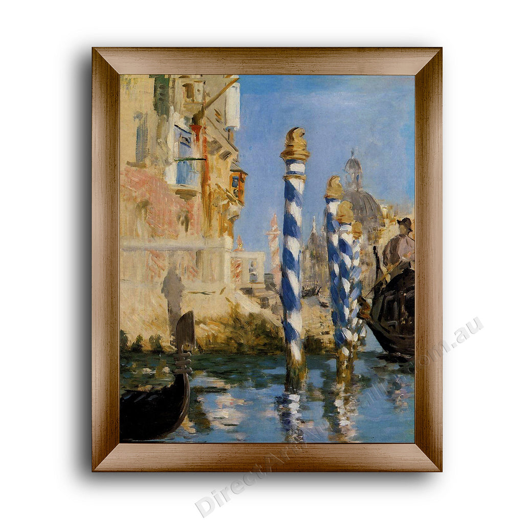 Modern Flat Gold Frame