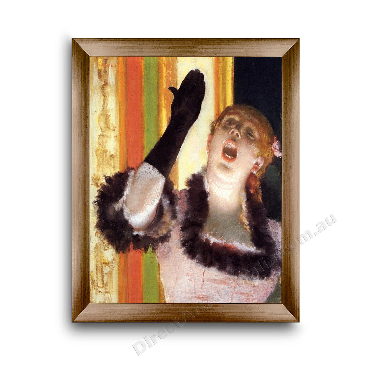 Modern Flat Gold Frame