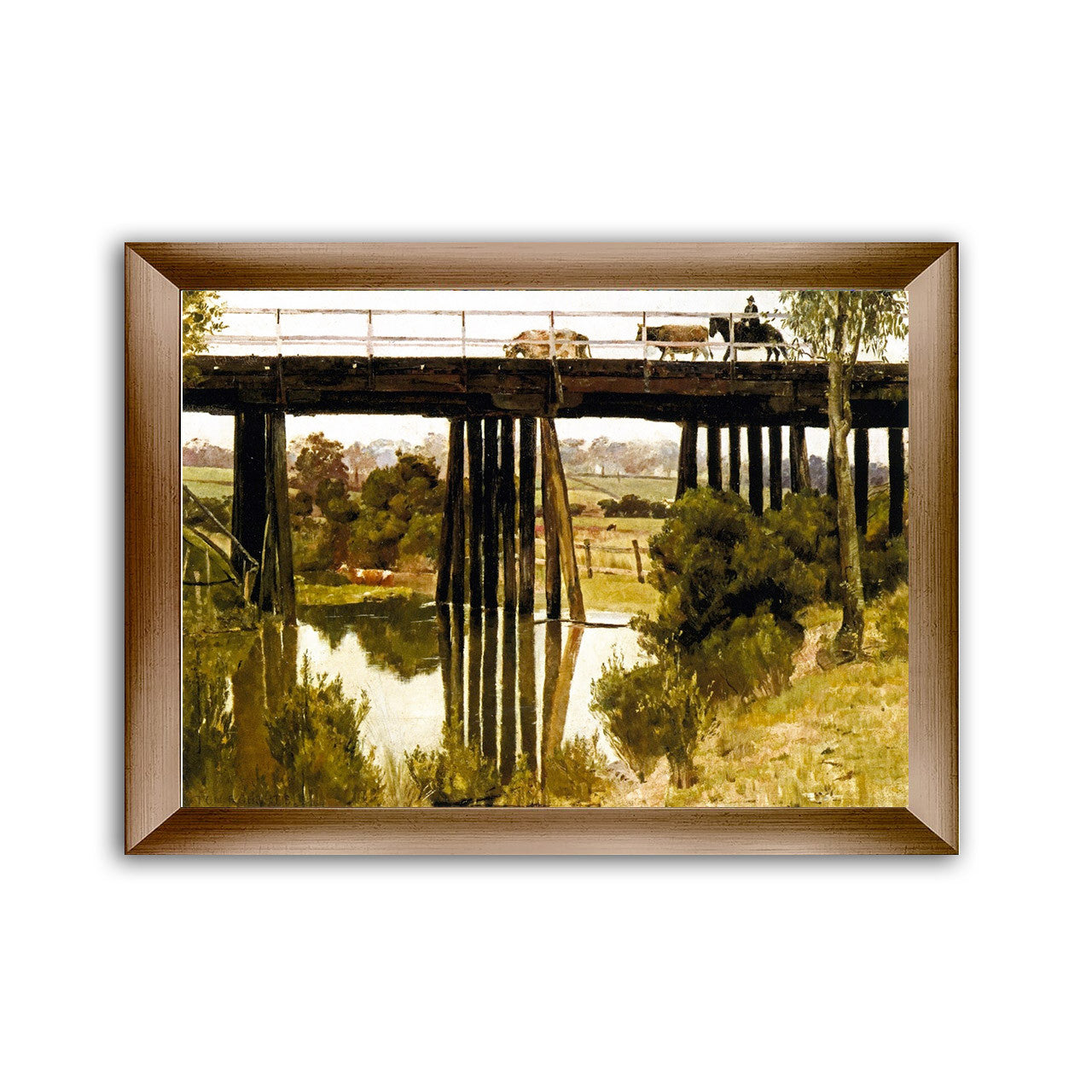 Roberts | Winter Morning after Rain Gardener Creel