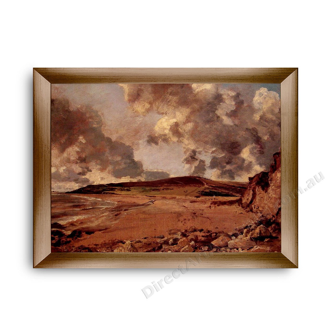 Modern Flat Gold Frame