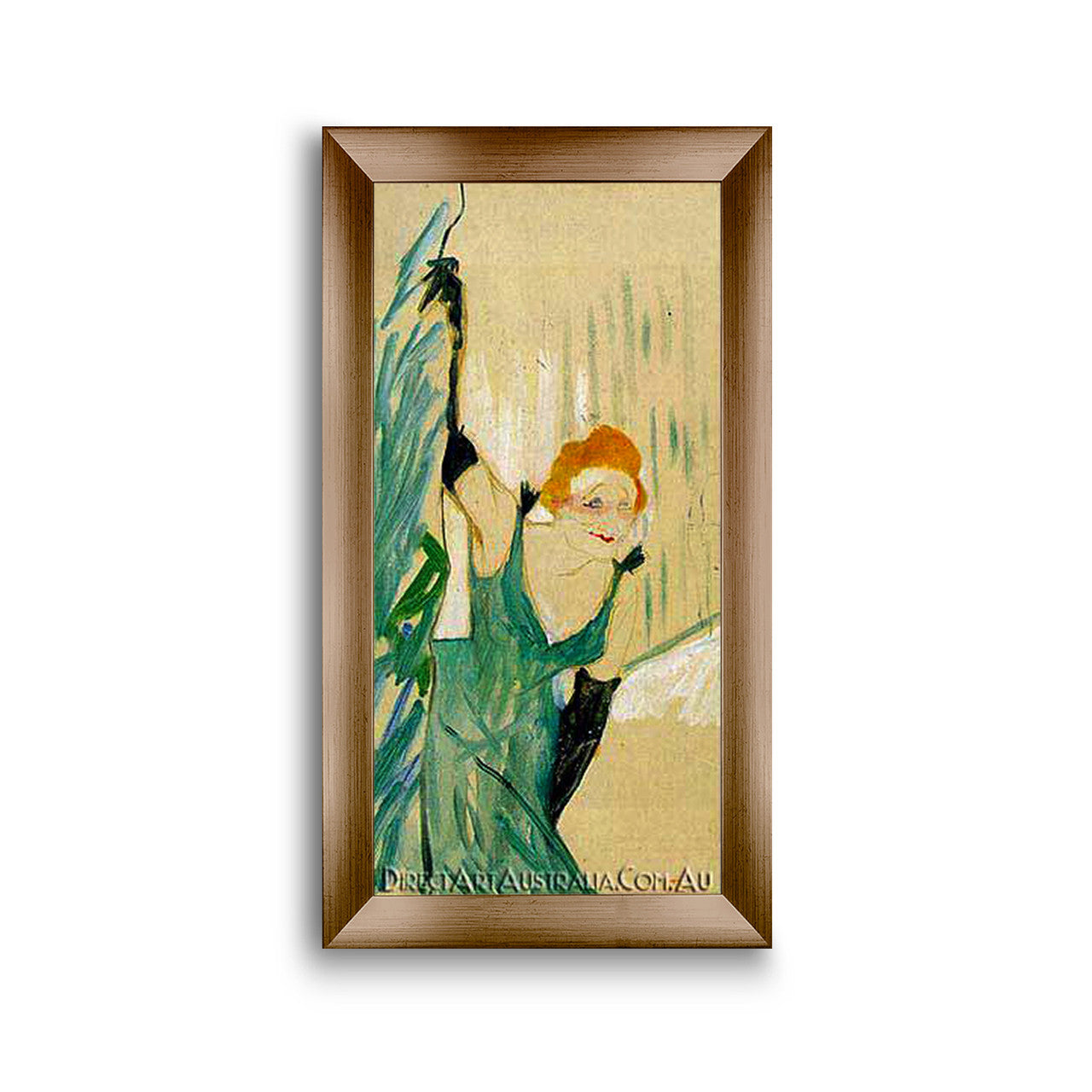 Modern Flat Gold Frame