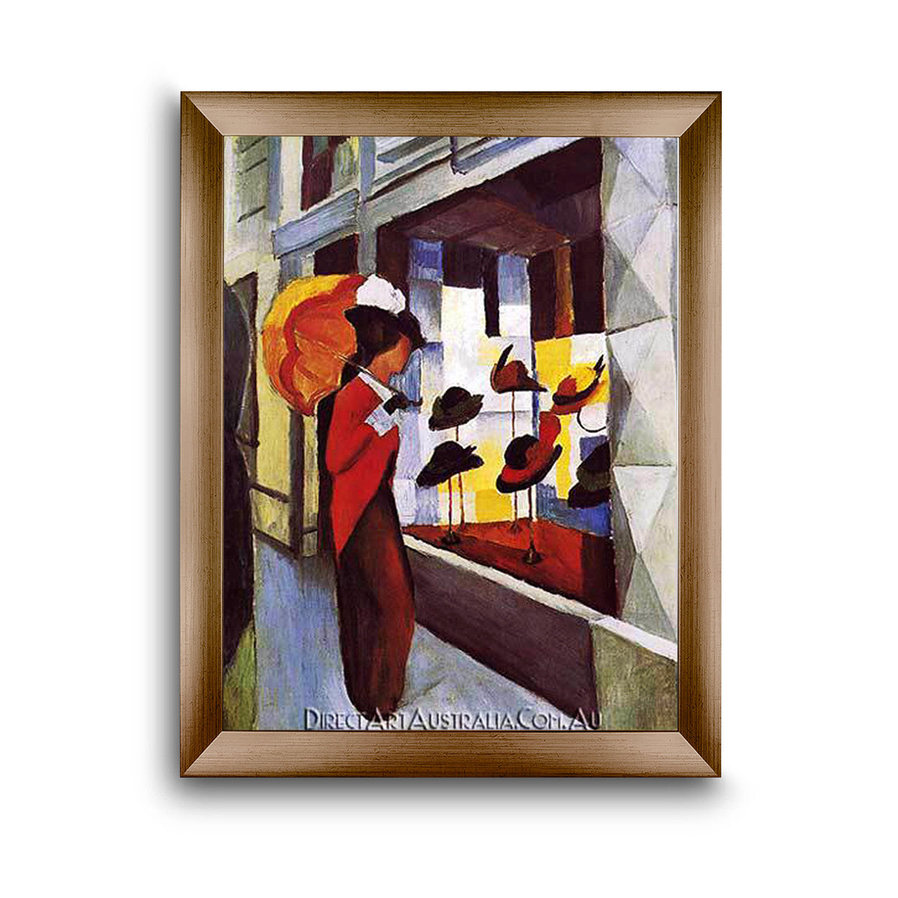 Modern Flat Gold Frame