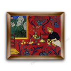 Modern Flat Gold Frame