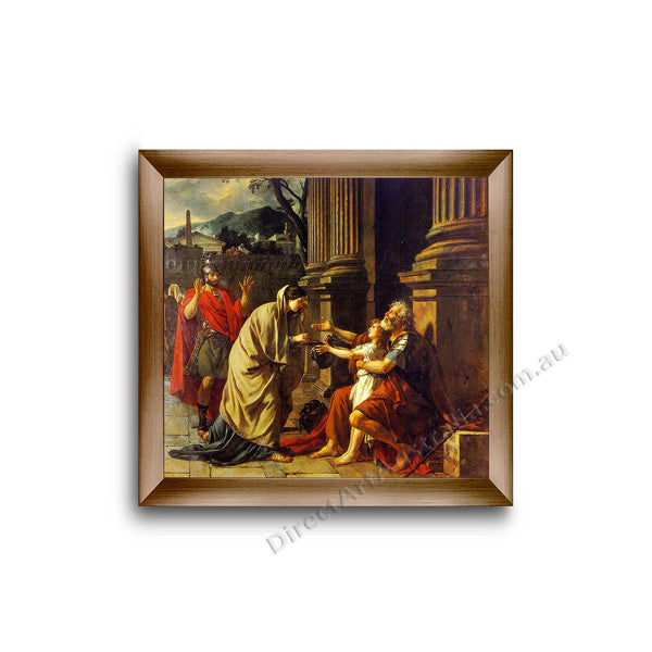 Modern Flat Gold Frame