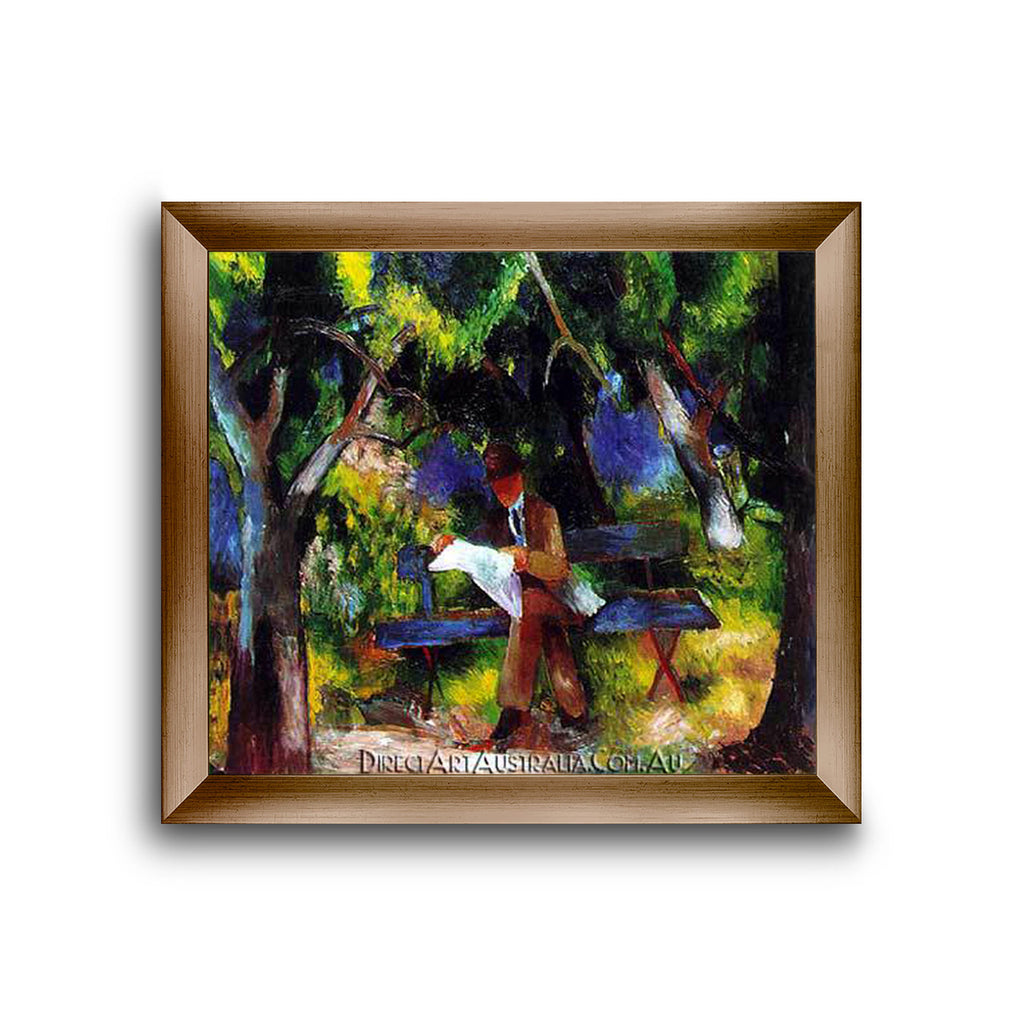 Modern Flat Gold Frame