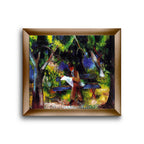 Modern Flat Gold Frame