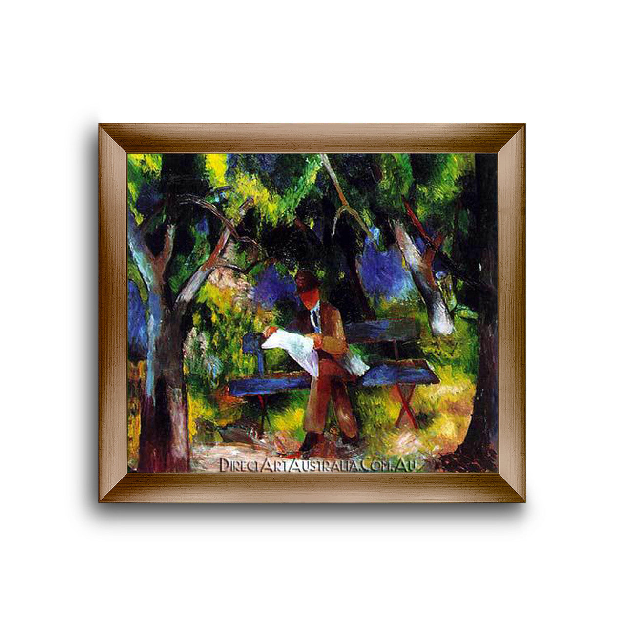 Modern Flat Gold Frame
