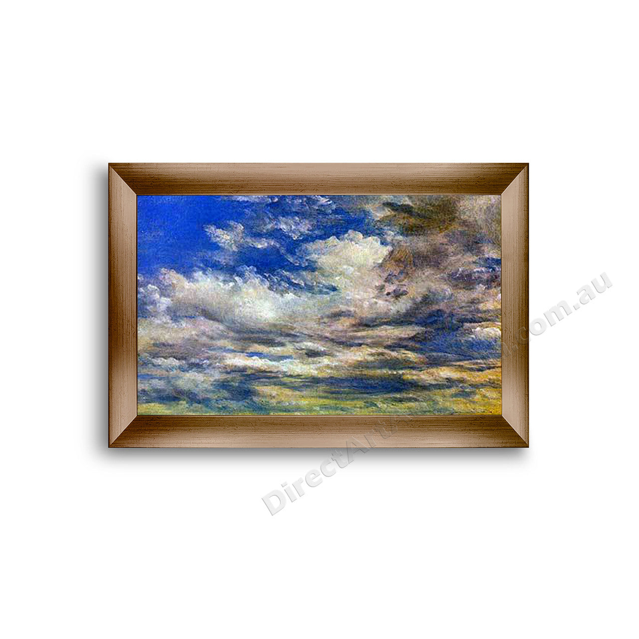 Modern Flat Gold Frame