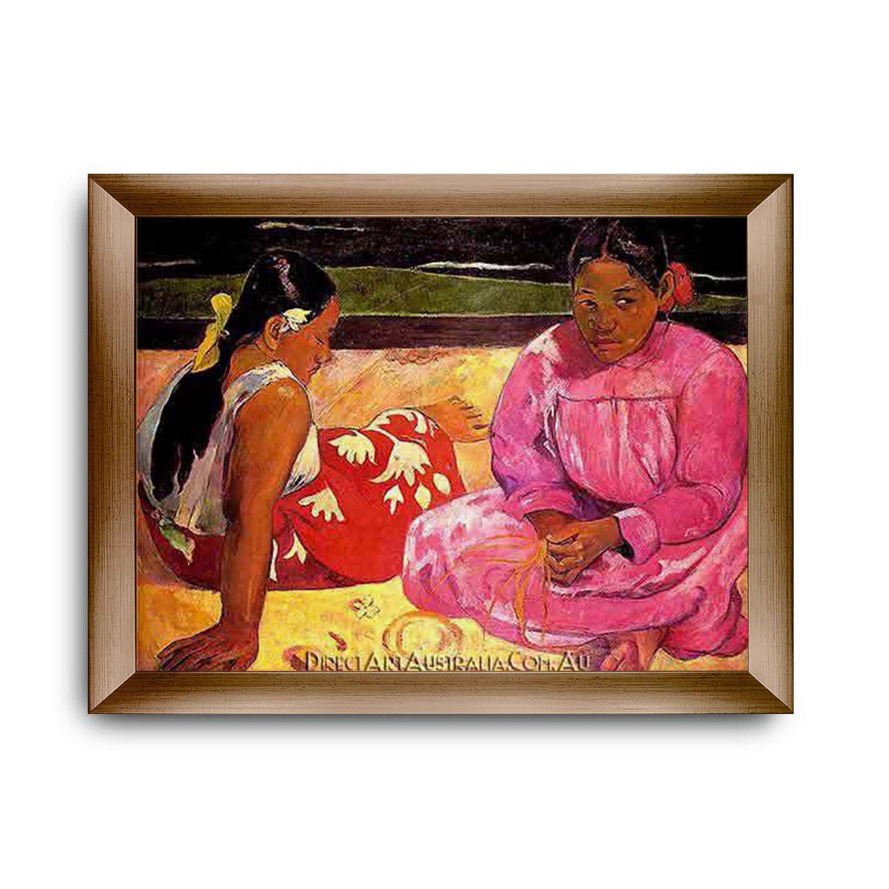 Modern Flat Gold Frame