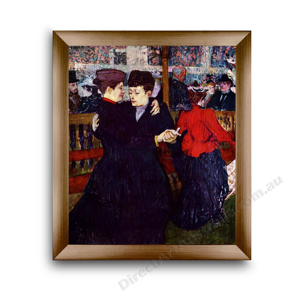 Modern Flat Gold Frame