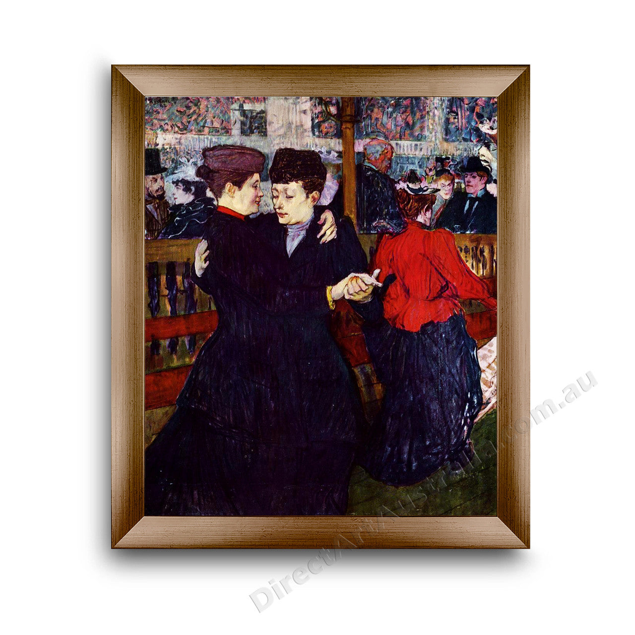 Modern Flat Gold Frame