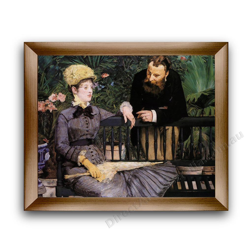 Modern Flat Gold Frame