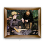 Modern Flat Gold Frame