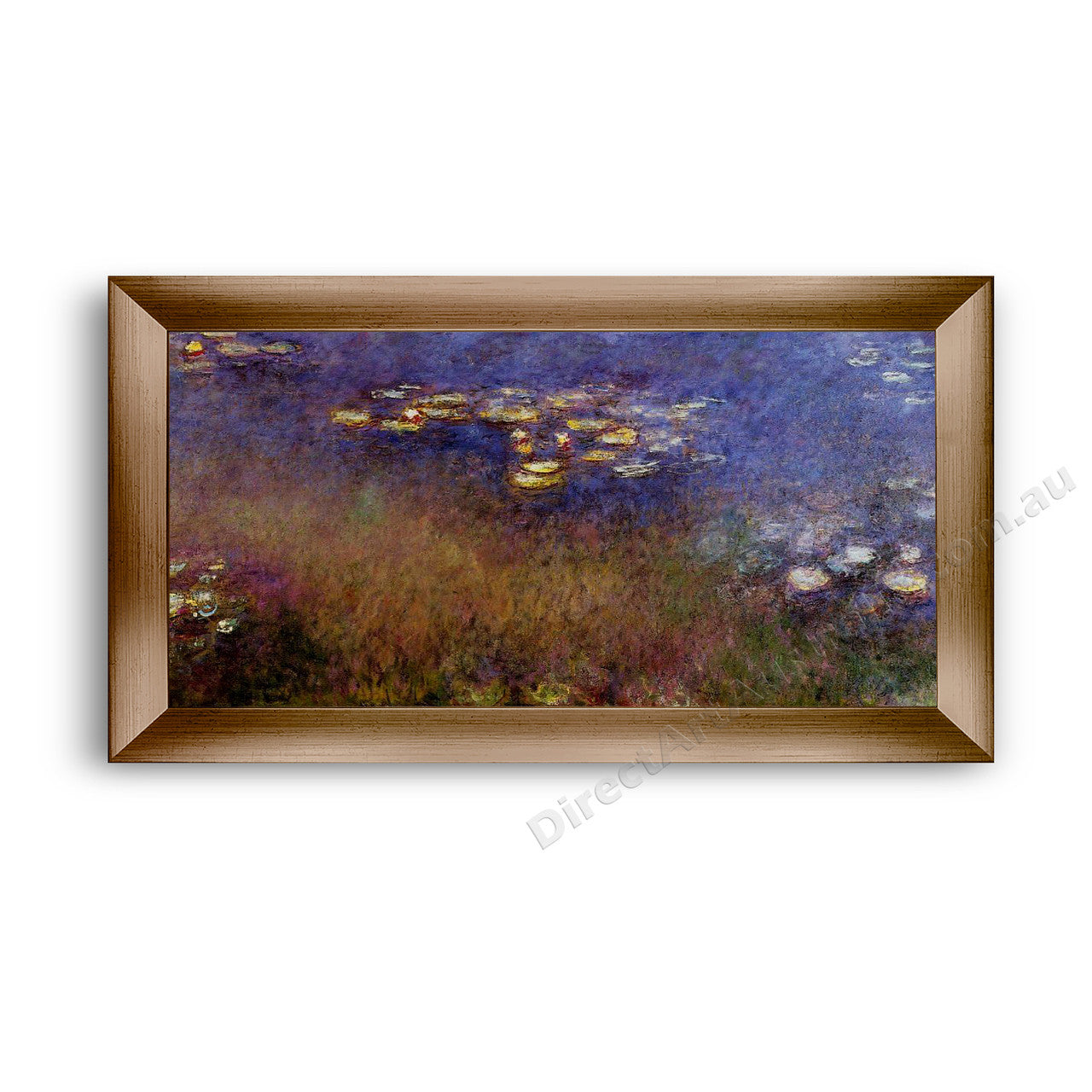 Modern Flat Gold Frame