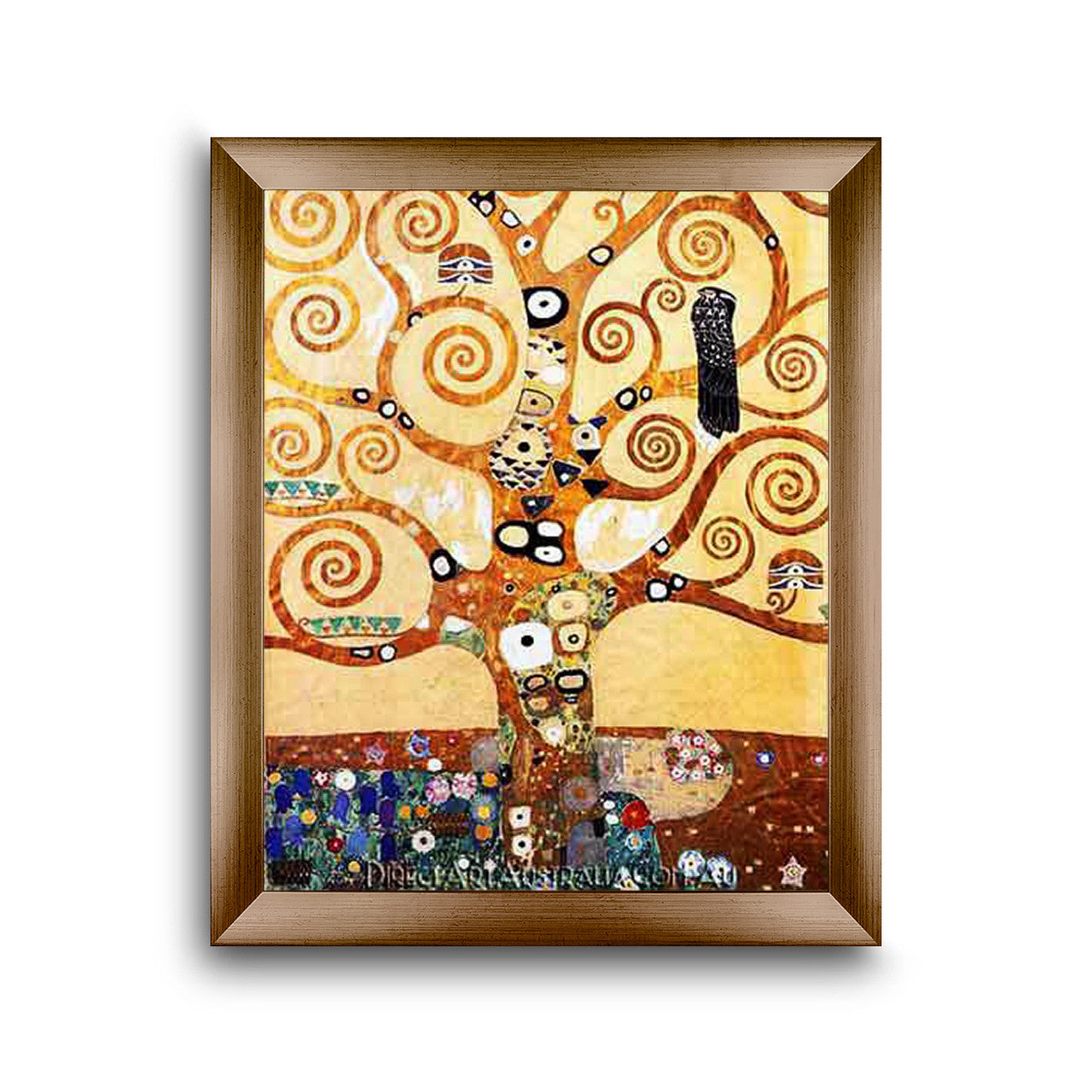 Modern Flat Gold Frame