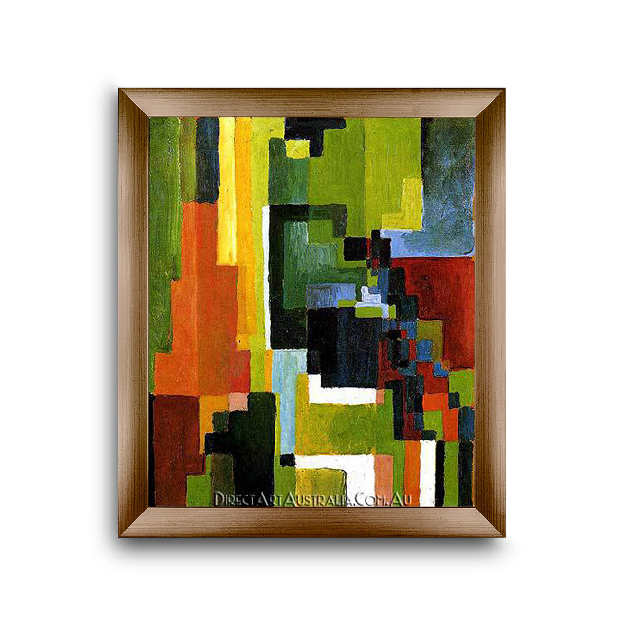 Modern Flat Gold Frame