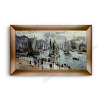 Monet | Fishing Boats Leaving the Harbor