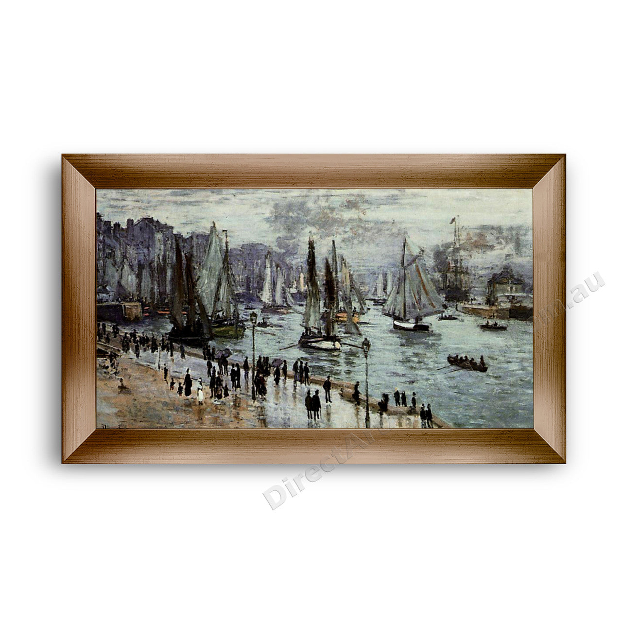 Monet | Fishing Boats Leaving the Harbor